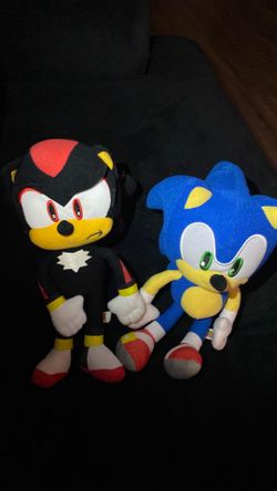 Sega plush set sonic shadow