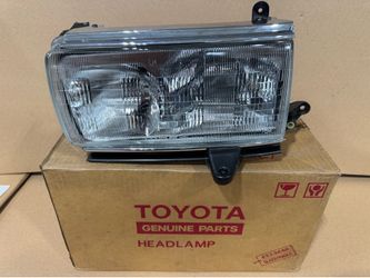 Toyota Land Cruiser 91-97 FJ80 LC80 Headlamp Left Driver 81150-60214 BROKEN TAB!