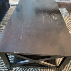 Solid Wood Coffee Table 47.5in Long