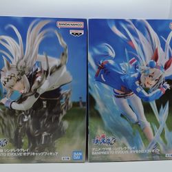 Banpresto Evolve figures of Oguri Cap and Tamamo Cross from the anime Uma Musume Cinderella Gray. Set