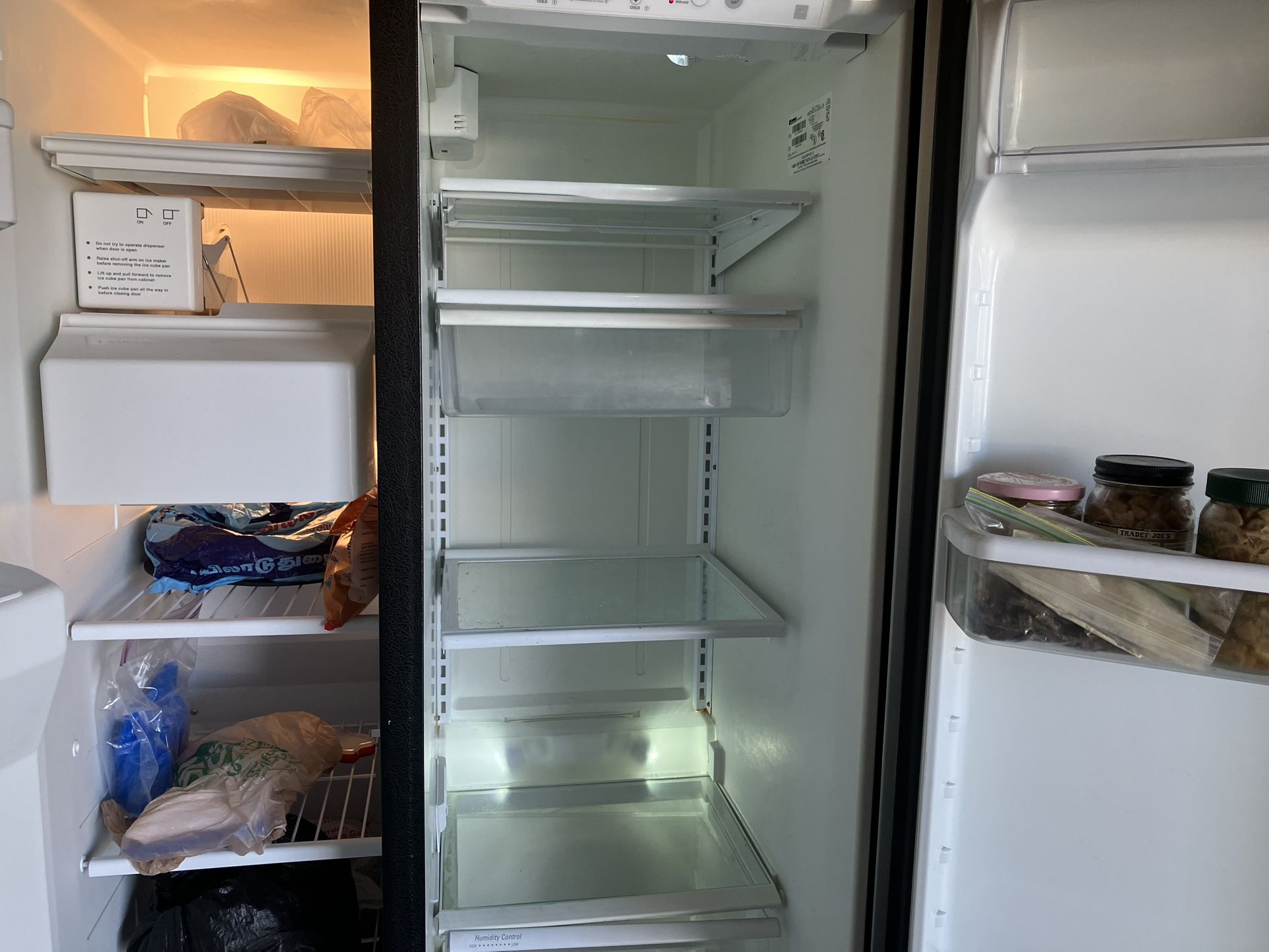 Kenmore Refrigerator Double Door