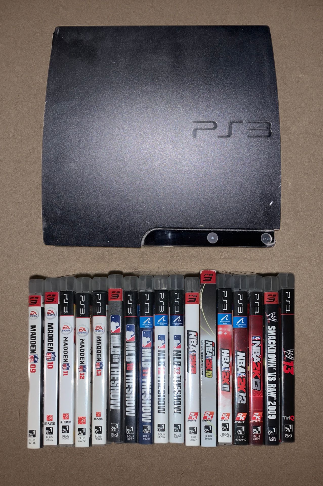 PlayStation 3 Slim + SONY Headset + Game Bundle