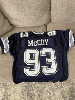 Dallas Cowboys Gerald McCoy Signed Replica Jersey