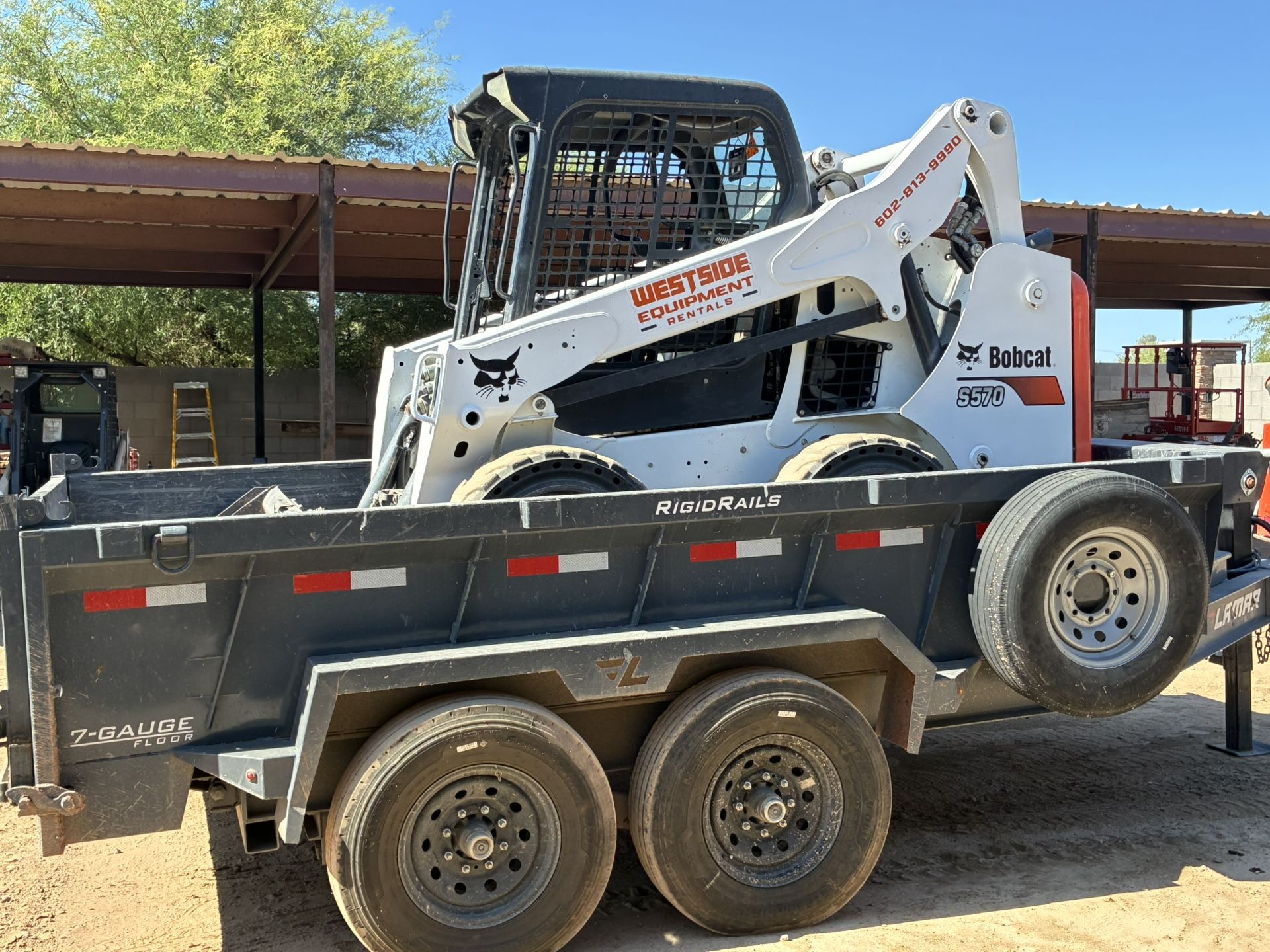 BOBCAT & DUMP TRAILER
