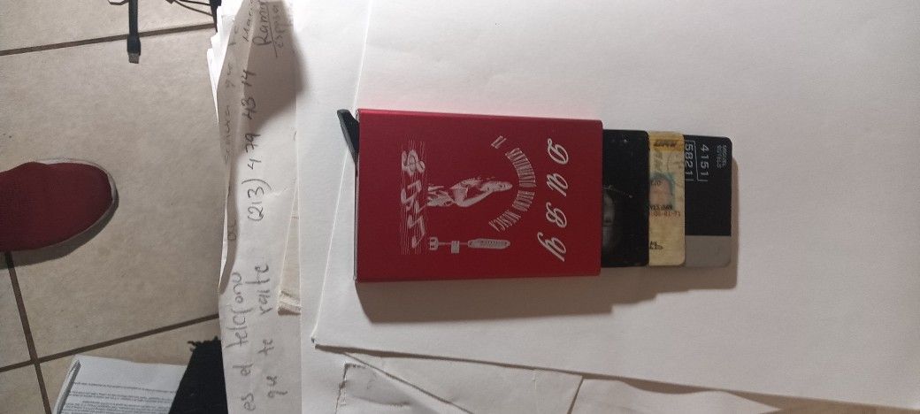 Business Card Holder Engrave Custom