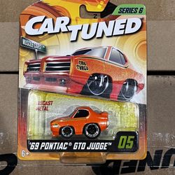 CarTuned 1:64 69 Pontiac GTO Judge Series 6 Mainline 2025