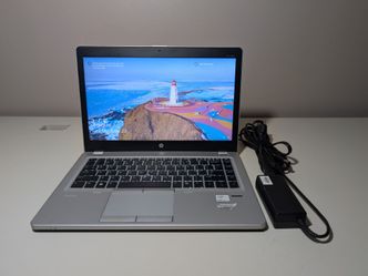 GREAT Hp Elitebook Folio 9470m. i5/8GB/128GB SSD. Windows 10/MICROSOFT OFFICE/NEW BATTERY