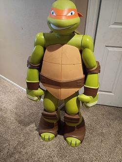 Colossal teenage mutant ninja turtles Michael Angelo jakks pacific 2015 4 Feet Tall