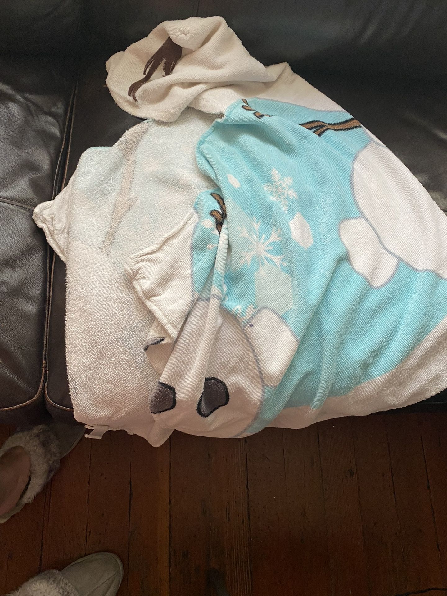 Toddler Olaf Towel Delivery Obo