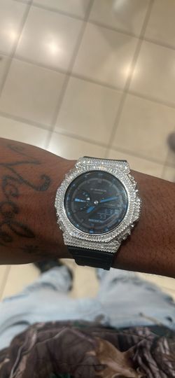 Ga2100 iced gshock