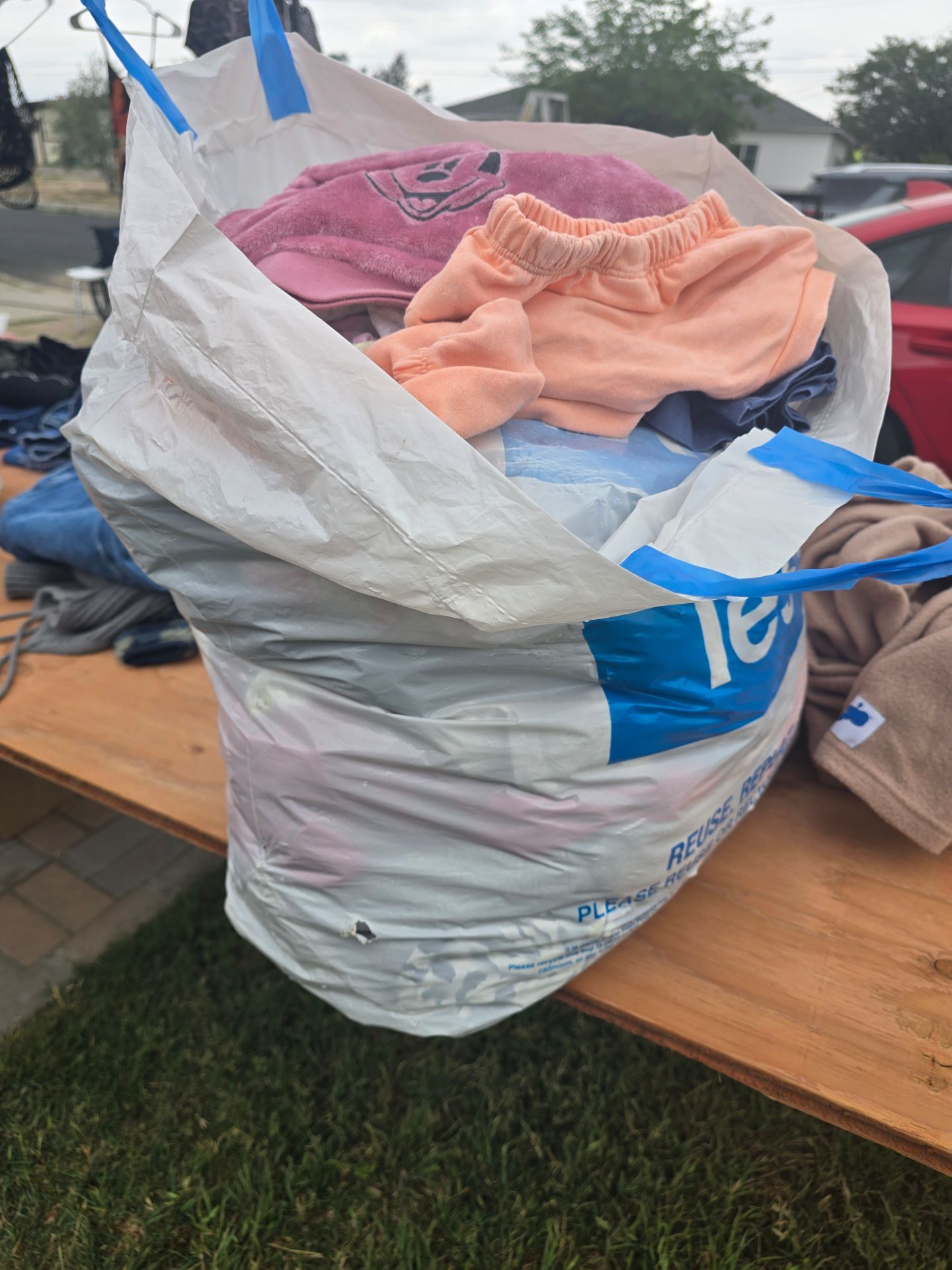 Large bag of baby girl clothes