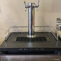 Dual Tap Kegco Kegerator