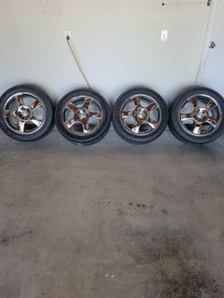 Wheels And Tires Set