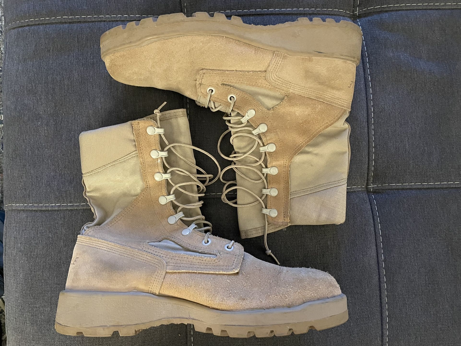Belleville 390DES Military Boots Tan Flight Rated