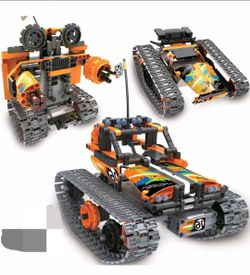 Kididdo Remote Control Building Toys STEM Robot Kit Incomplete FOR REPLACE PARTS. SOLD AS-IS FOR REPLACEMENT PARTS. 3-in-1 STEM Remote Control Buildin
