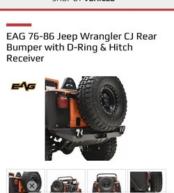 Jeep bumper CJ7