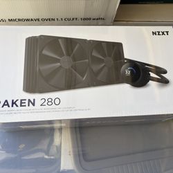 NZXT Kraken 280mm AIO CPU Liquid Cooler With LCD Display