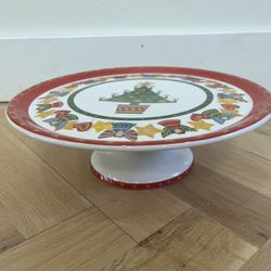 Christopher Radke “It’s Christmas”Cake Plate