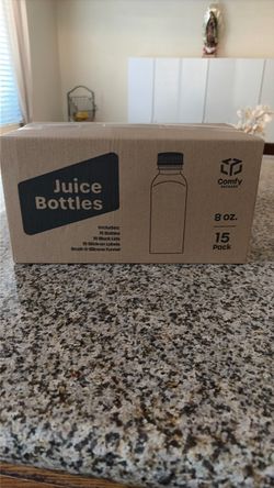 Juice bottles
