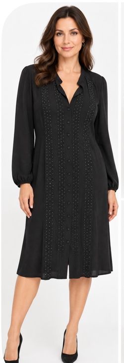 New women's silk dress,Size: L. $38.