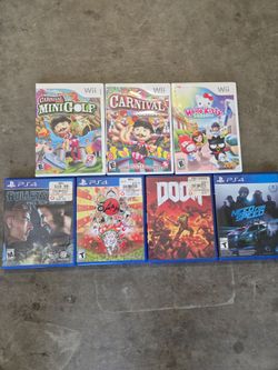 Wii games ps4 games