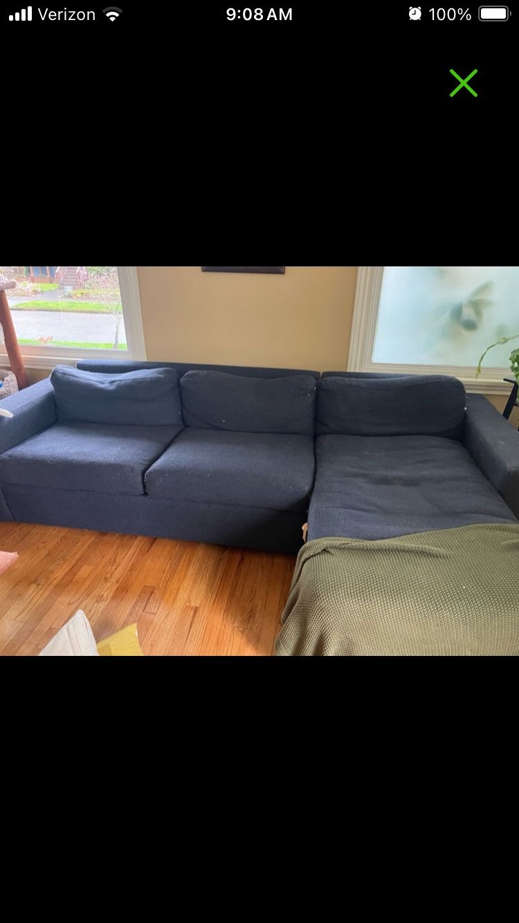 Free: couch/queen bed