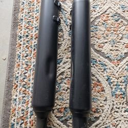 Stock Harley Street Glide 2019 Exhaust Slip Ons