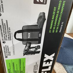 Flex Framing Nail Gun 24v 21 