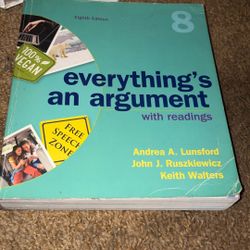 Everything’s An Argument