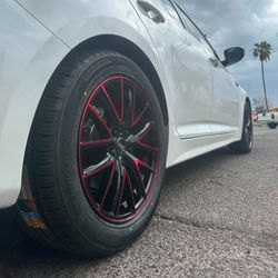 17x7.5 GST Rims And Tires 235/50/17 Ferentino 