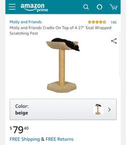 Molly and Friends Cat Scratching Post