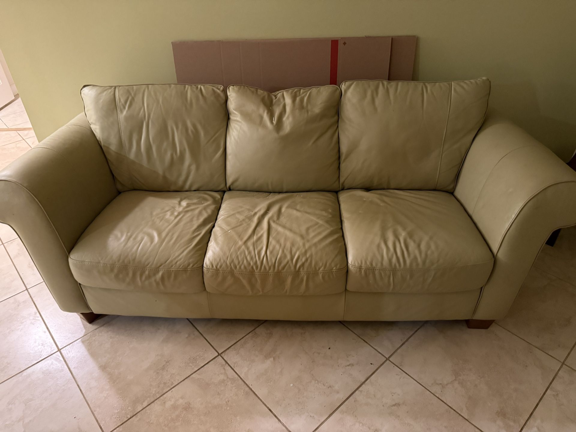 Leather Couch