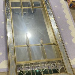 Vintage Antique Mirror Over The Mantle Art Deco Trades Available