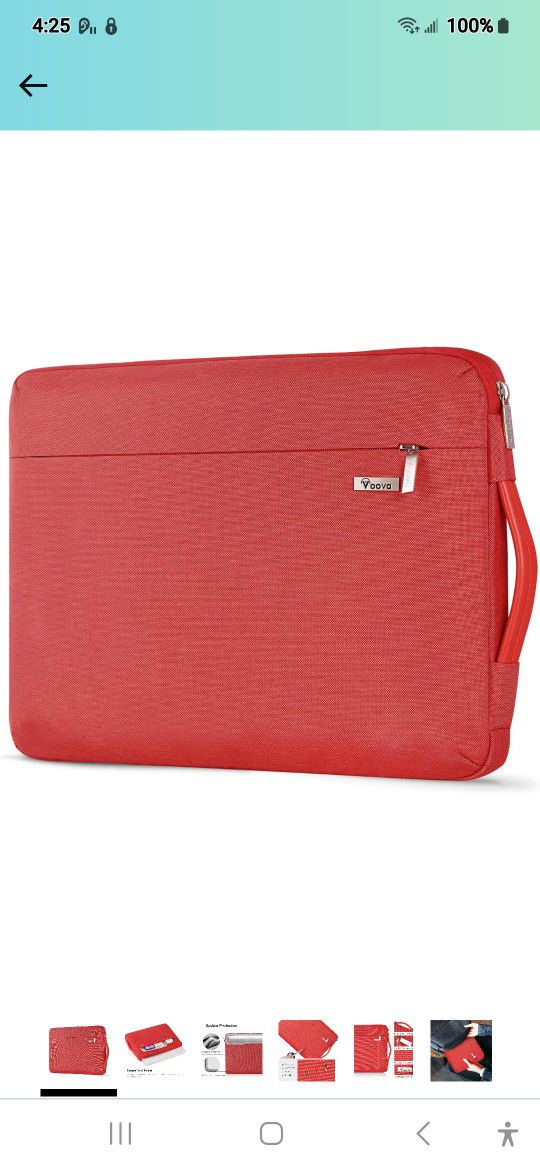 Laptop Sleeve Case 11 11.6 12 Inch, 360° Protective Computer Cover


