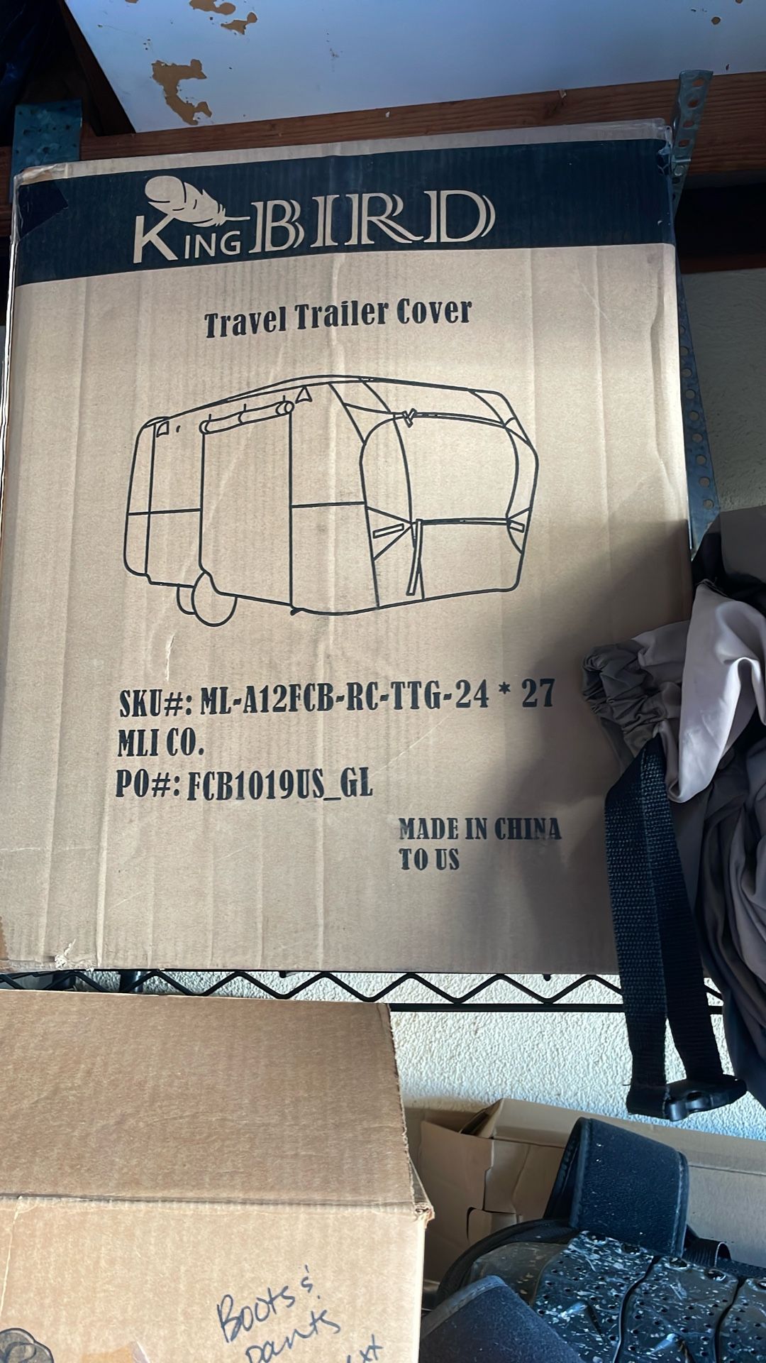 Travel Trailer Cover 24 To 27 Feet