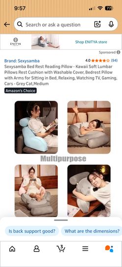Bed Rest Pillow