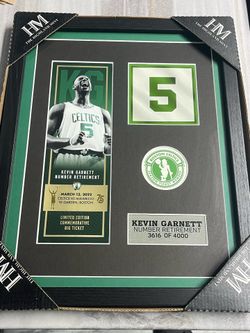 Kevin Garnett Limited Edition Plaque