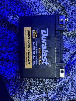 Duralast Gold Motorcycle Battery