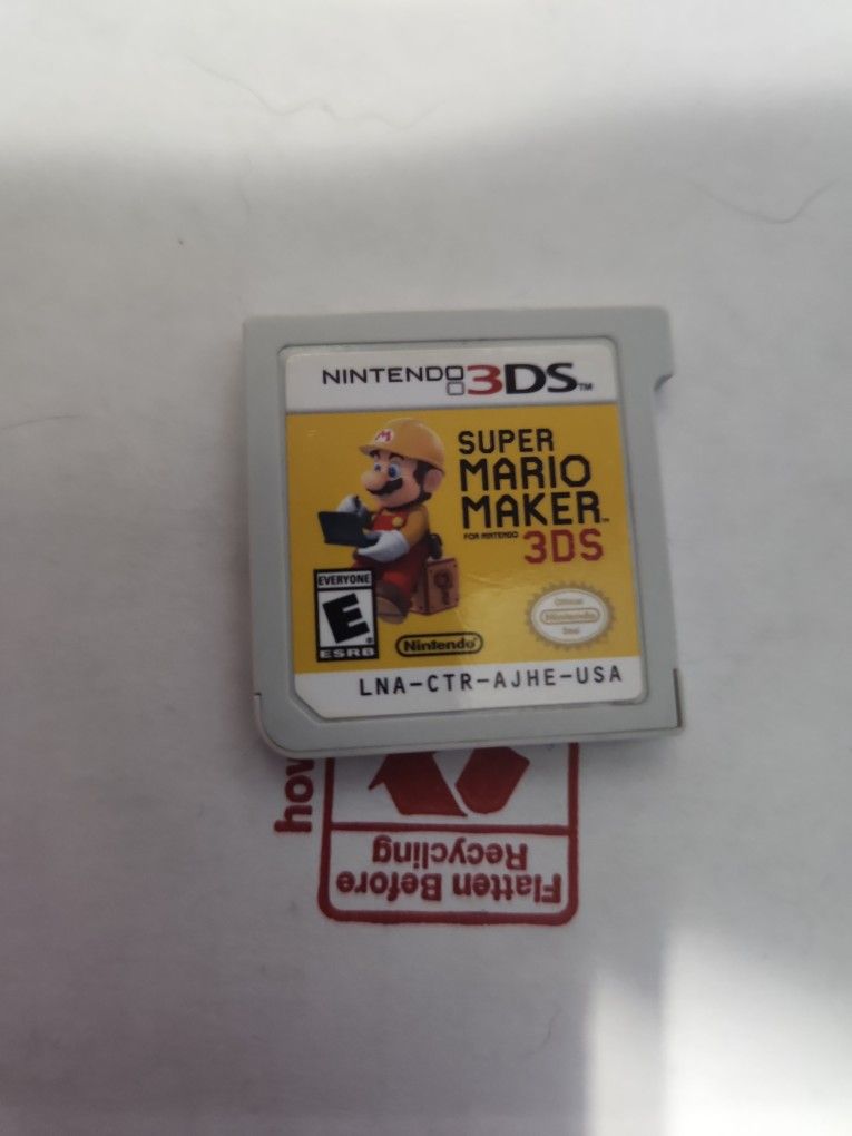 Super Mario Maker 3ds