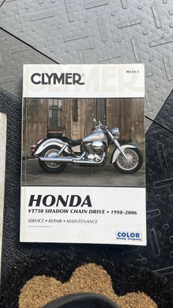 Clymer Honda Shadow Ace American Classic Edition VT750DC 98-06 owners service repair manual