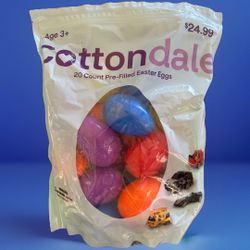 Cottondale 20ct Pre-Filled Large Easter Eggs With Toy Cars
