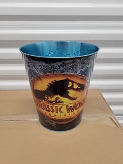 Jurassic World Dominion AMC Theaters Exclusive Popcorn Tin Bucket (230 oz.)-NEW