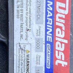 I Have Two New Marine Boat Batteries 1000amp 