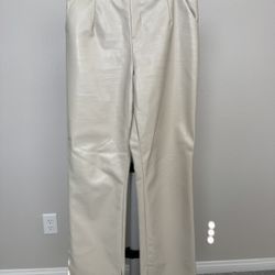 LE LIS Collection Faux Leather Pants – Size S