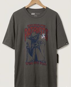 NFL New England Patriots Shirt Mens Size XXL  Star Wars YODA NWT Junk Food
