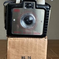 Vintage Eastman Kodak Brownie Bullet Camera w/ Box & Instruction Manual