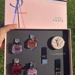 Women Makeup Gift Set Ysl Mon Paris Regalos Perfumes Para Mujer