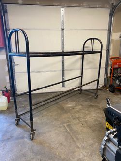 Trailer/Shop tire rack shelf