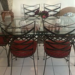 Dining Room Set Six Feet By 46 Inches Wide 