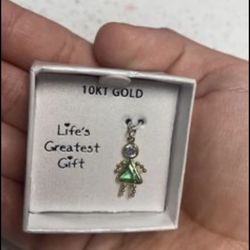 August Birthstone Charm 